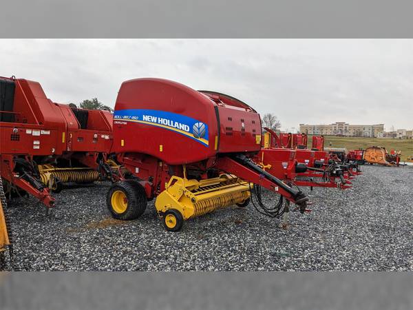 2016 New Holland ROLL BELT 450 Round Baler YGN190429 MESSICK S FARM