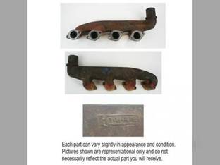 Used Exhaust Manifold John Deere 2130 202 4039 2035 4239D 1830 401B 2420 2520 4219 440 2440 2135 480B 3430 2320 2280 180 2640 4276 2630 480 2120 4045 440A 401 2020 2510 480A 2030 440B T20249