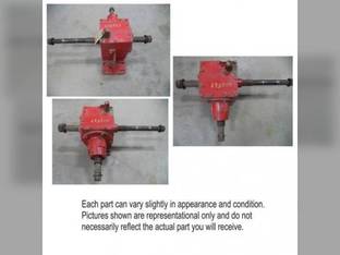 Used Straw Chopper Drive Gearcase Assembly fits International 1440 1460 1480 fits Case IH 1640 1660 184194C2