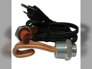 Frost Plug Heater - 1" 1500 Watt 120V Allis Chalmers WC WD D21 210 220 7040 7060 7045 7050 7080 7580 7030 WD45 WF