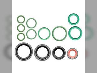 Air Conditioning System O-Ring / Seal Kit fits John Deere 318E 319E 320E 320G 323E 324G 326E 328E 329E 330G 331G 332E 332G 333E 333G