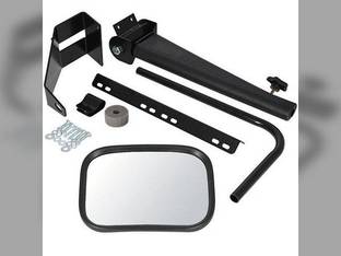 Tractor Mirror Assembly w/Retractable Arm LH or RH 8" x 11" Mirror Sound-Guard John Deere 4450 4050 4240 2030 4630 4255 4055 4440 4850 4250 4650 2355 8430 4030 4230 4455 4840 4040 4430 4640 2040 4755