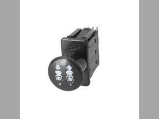 PTO Switch - Black Knob fits John Deere 3120 6300 6500 6600 7405 7500 7505 AM118802 fits Kubota K1211-62231 fits Cub Cadet 725-1716 fits Grasshopper 183925 fits MTD 725-1716 fits Oregon 33-002