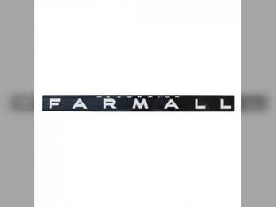 Hood Side Emblem Farmall fits International 504 656 706 806 1206 377796R1