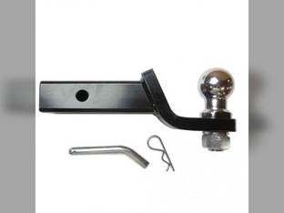 Trailer Hitch Insert Heavy Duty 2-5/16" Ball Mount 2" Drop