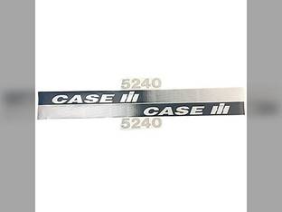 5240 Hood Decal Set Late Mylar fits Case IH 5240