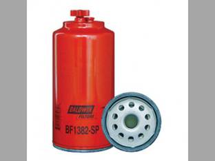 Baldwin® Filter Fuel/Water Separator Spin-on with Drain and Sensor Port BF1382-SP Challenger MT835 MT965B MT975B MT845 MT865 MT955B 680B MT855 Gleaner A86 A85 Massey Ferguson 9895 Flory Caterpillar