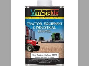 Clear Tractor Paint Hardener Pint fits Paint, Sealants, Lubricants, Chemicals Model not linked to Eq/Make Combo - Primer / Additives