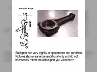 Used Connecting Rod fits Case 420C 430 1700 1737 500 530 580 660 310G 350 1150 450 430 470 480 500 530 570 660 310 310F 310G 350 420 420B 420C 450 580 1150 1255 G11847
