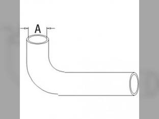 Radiator Hose - Upper Massey Ferguson 3095 3120 6180 3080 3115 6170 6160 3582179M2