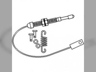 Cable - Throttle Massey Ferguson 396 398 399 3762119M91
