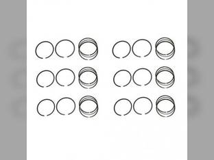 Piston Ring Set - Standard - 6 Cylinder fits International Hydro 100 Hydro 186 966 986 1066 1466 1566 3688 4166 D414 D436 DT414 DT436 4366