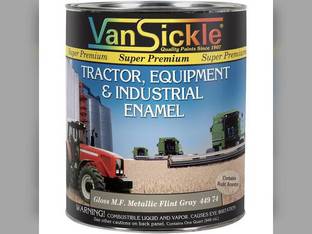 Massey Ferguson Flint Gray Metallic Tractor Paint Quart