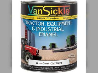 Terex Green Equipment Paint Quart fits Paint, Sealants, Lubricants, Chemicals Model not linked to Eq/Make Combo - Terex