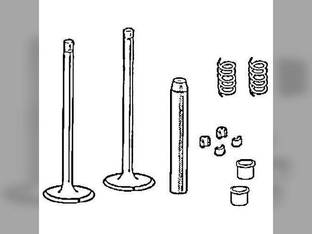 Valve Train Set International 766 666 2656 2706 706 686 2756 756 656 237248R1