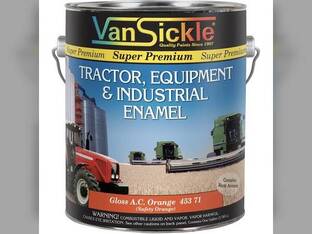 Allis Chalmers Corporate Orange Tractor Paint Gallon