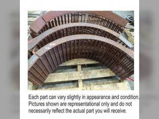 Used Two Piece Small Wire Concave Set with Extensions Case IH 2188 2388 1688 1680 1682 International 1482 1480 1309204C3 1309107C3 195348C5