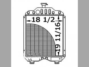 Radiator fits Kubota M7970 M7950 15483-72060