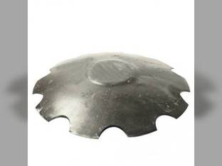 Disc Blade 22" Notched Edge 7 Gauge 1-1/8" Square Axle Raised Flat Center