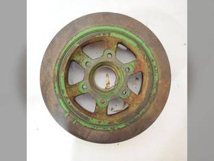 Used Torsional Damper John Deere 6466D 6076A 8100T 8200T 6466T 8110 8310T 8400T 9600 8310 8100 6076T 8300T 8210 9500 8400 6076H 8210T 8110T CTS 6466A 8200 9500 SH 8300 RE24975
