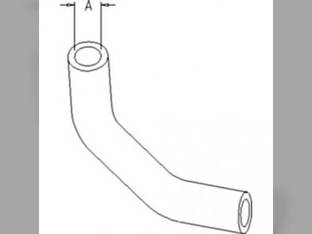 Radiator Hose - Upper Kubota B2910 B7800 B2710 6C070-58630