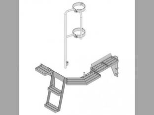 Window Step and Handrail - Tier 4 Series John Deere 8285R 8260R 8235R