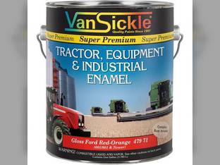 Ford Red / Orange Tractor Gallon fits Paint Ford