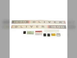 1600 Series B & C Decal Set Vinyl fits Oliver 1600