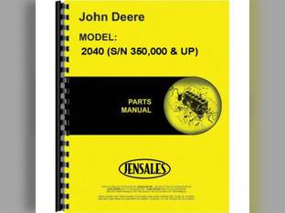 Parts Manual - 2040 2240 John Deere 2240 2040 PC1763