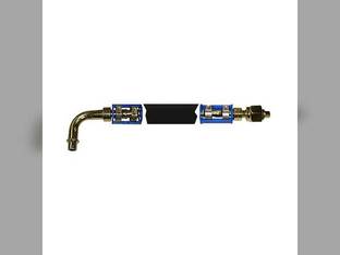 Compressor to Condenser Hose fits John Deere 6610 6650 6710 6750 6810 6850 6910 6950 7200 7300 AZ50911 AZ48790