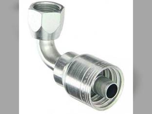 Weatherhead - Hydraulic Fitting #8 Hose #6 Female JIC Swivel 90° Elbow 3/4" - 16