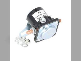 Starter Solenoid - Prestolite Style - 6 Volt - PVC Body Compatible with Allis Chalmers International 400 350 340 300 Massey Ferguson 35 John Deere 830 820 Massey Harris Minneapolis Moline Caterpillar