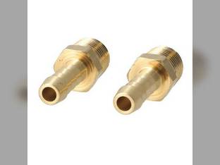 Milton Air Tool End Fitting - 3/8" ID Hose 3/8" MNTP 2-pk