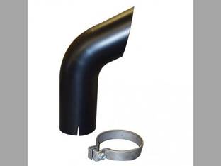 Exhaust Stack Turn Out - Black New Holland 8770 8670 8870 8970 86501357