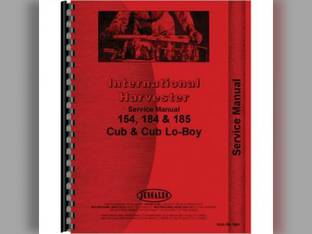 Service Manual - Cub 154 Lo-Boy Cub 184 Lo-Boy Cub 185 Lo-Boy International Cub 154 Cub 154 Cub 185 Cub 185 Cub 184 Cub 184