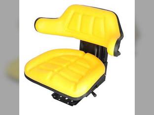 Seat Assembly - Grammer Style Vinyl Yellow John Deere 2155 820 2240 2640 2955 2440 1640 2130 2755 2355 920 2020 2030 830 2750 2550 2140 1530 1020 2940 2840 2150 2555 3140 2950 2350 1630 2040 3040