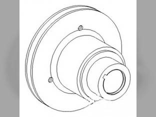 Crankshaft Pulley Massey Ferguson 245 35X 40 4500 20C 230 50 20 235 40E 2200 20F 30B 35 205 203 135 30H 30E 20D 150 TO35 65 2135 30D 2500 31147784