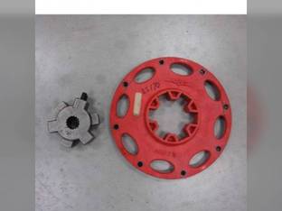 Used Flex Plate and Drive Hub Assembly New Holland L565 L215 L160 L170 LX565 LS150 L213 LS160 LS170 L150 LX665 Case SR150 SR130 87670983