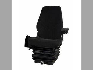 Seat Assembly - Grammer MSG85/732GLC Loader Seat Mechanical Suspension Cloth fits Case 521G 621G 721G 821G 921G 1021G 1121G 48134611 48010067 47629403 G35322