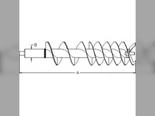 Used Auger - Tank Loading fits John Deere S670 STS 9770 STS 9870 STS AH218258 AH230013