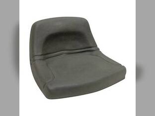 Pan Seat Low Back Steel Vinyl Black