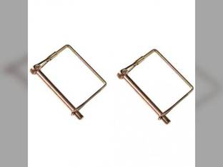 Wirelock Pin 1/4" x 2 1/2" x 2 7/8" Square Lock 2 Pack