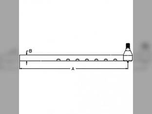 Tie Rod End New Holland 8560 TM165 8260 TM120 TM125 TM135 TM155 8160 TM150 TM140 TM115 8360 TM130 Ford 8560 8360 8260 8160 5178344