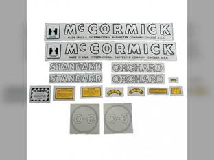 O6 Decal Set McCormick Mylar fits International O6