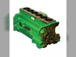 Remanufactured Bare Block 466 ci Compatible with John Deere 4640 4450 6620 4840 4250 7720