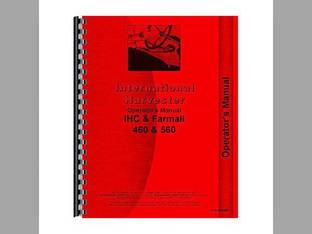 Operator's Manual fits International 460 560
