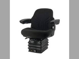 Seat Assembly - Grammer MSG93/731 Mid-Back with Armrests Air Suspension 12V Cloth G93112