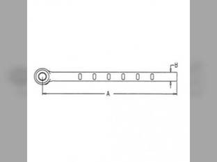 Tie Rod John Deere 1550 1640 1750 1840 1850 1950 2040 2040S 2140 2250 2350 2355 2450 2550 2555 2650 2750 2755 2850 6110L 6200 6210L 6300 6300L 6310L 6400 6400L 6410L 6420L 6500 6500L 6510L 6520L