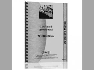 Operator's Manual fits Bobcat 721