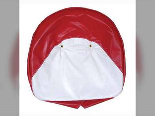 Pan Seat Cushion - 19" Economy Red & White Ford 4130 7600 5000 2610 6600 4110 8N 4600 2600 4100 3000 2120 2110 4140 4000 5600 2000 3600 International 460 400 350 M 300 Massey Ferguson 50 30 135 35